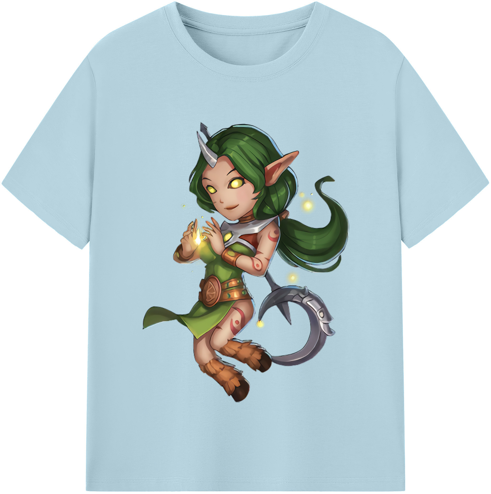 リーグ・オブ・レジェンド League of Legends LOL 綿100％半袖Tシャツ（フロントプリント）